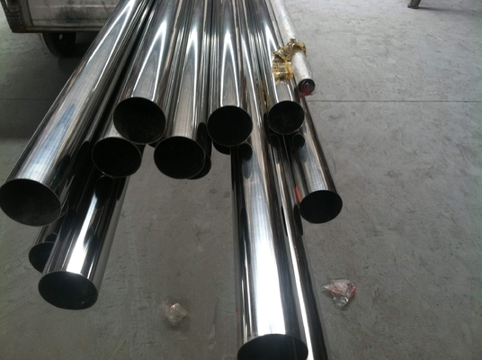 304 SS Tube ASTM 554 304 Stainless Steel Welded Pipe Dengan 600 # Selesai
