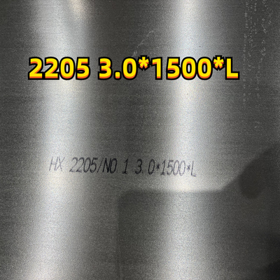 Pemotongan Laser S31803 S32205 Duplex Plat Stainless Steel Tebal 0,5 - 40,0mm Tahan Korosi