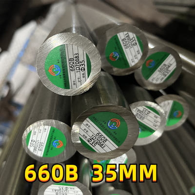 ASTM A638 A286 660B Stainless Steel Round Bar OD 35MM Batang Poros Tahan Panas