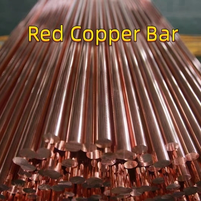 C10100 Round Bar Bebas Oksigen Tembaga Merah 99,9% Murni Od 80mm Untuk Industri
