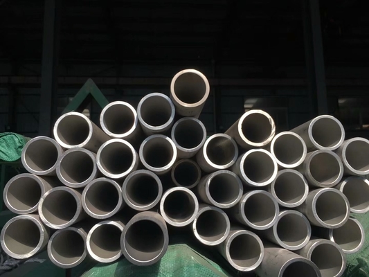 ASTM A268 TP446 114 * 6mm Seamless Stainless Steel Pipe Instrumentasi Presisi Tinggi Annealed