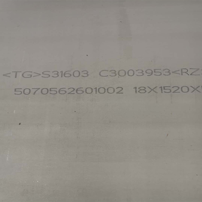 SS 316L PLATE ASTM A240 316L Plat Stainless Steel No.1 Lebar 2000mm