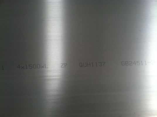 Disikat Stainless Steel Plate / 304 Lembar SS hot rolled Dengan PVC Film