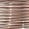 ASTM B280 99,9% Red Copper Water Pipe C11000 Ukuran 9,5 mm 29swg 16mm 24swg Air Heat Exchanger untuk Kondensor