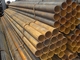 Karbon Ringan Dilas Logam Ms Erw Besi Hitam Bagian Berongga Steel Pipe Tube