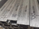 Astm A36 U Shaped Steel Bar Bagian Baja Struktural Galvanis