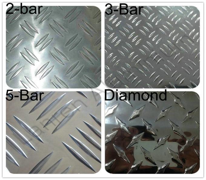 5 bar ulir lembar Aluminium sheet / 304 STAINLESS STEEL SHEET CHECKERED PLATE / stainless
