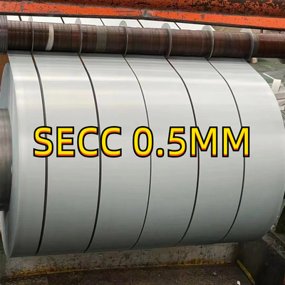 0.4MM Tebal Electro Galvanized Steel Coils Sheet Dengan Film SECC Roll