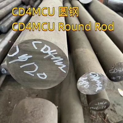 CD4MCU Batang Bulat Stainless Steel Ditempa 0Cr26Ni5Mo2Cu3 OD 220MM