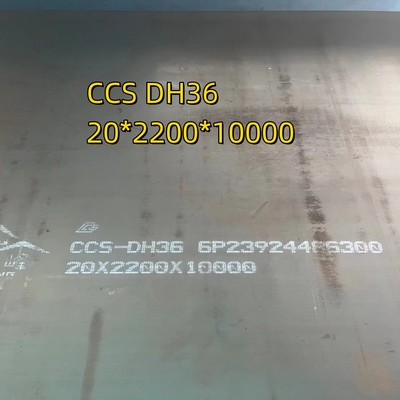 CCS DH36 ABS Baja 2200 2500mm Lebar 8,10,12,14, 16 mm Ketebalan DH36 Piring Baja Untuk Kapal Penggantian