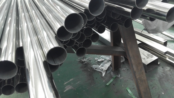 ASTM A544 304L Stainless Steel Welded Pipe Untuk Perawatan Rel Tangga Tangga