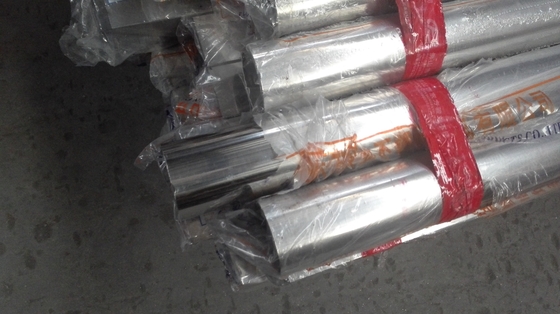 ASTM A544 201 Pipa Stainless Steel Welded Mirror Dipoles 180 grit 38 * 1.5 * 6000mm