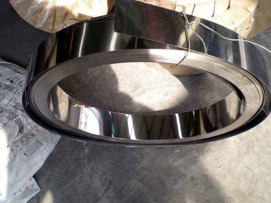 Hasil Tinggi Stainless Steel Coils 301 Cermin Selesai strip stainless steel / Narrow Coils