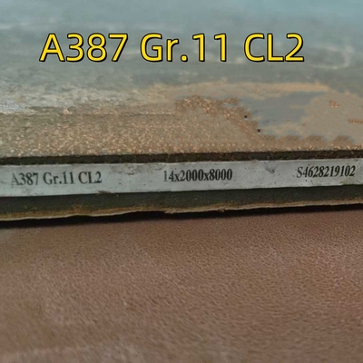 ASME SA387 Gr.11 CL2 16*2000*1000MM Plat Baja Untuk Boiler dan Kapal Tekanan