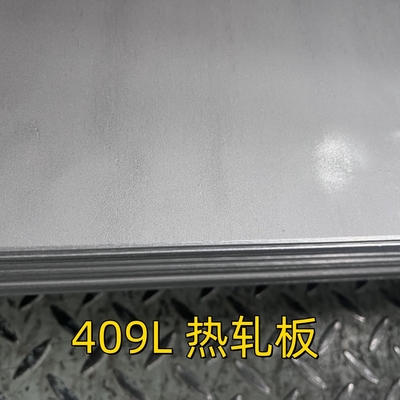 Kelas 409L Plat baja tahan karat yang digulung dingin 3mm NO.1 Selesai SS409 SUH409L 1.4512 Logam