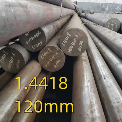 DIN 1.4418 X4CrNiMo16-5-1 S165M Hot Rolled Stainless Steel Round Bar 120mm