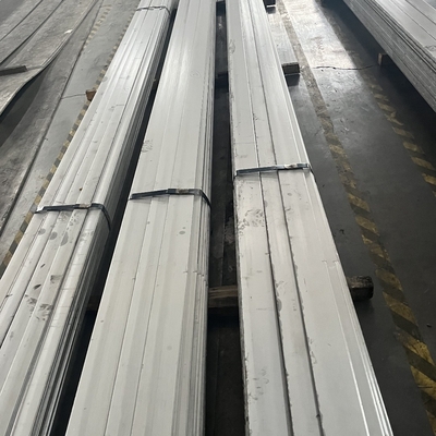 Hot Rolled 316Ti Stainless Steel Flat Bar SUS 316Ti Metal Square Bar Dengan Inspeksi SGS / BV 3.1