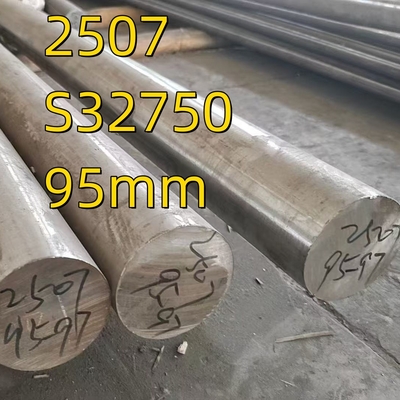 Super Duplex S325750 Bar Bulat Baja Ringan DIN 1.4410 2507 EN10088-3 / X2CrNiMoN25-7-4 Batang Bulat Tanah