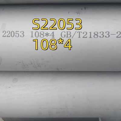 Pipa Tabung Baja Tahan Karat Mulus Dupleks 2205 2" Sch-10 DIN1.4462 ASTM A790 S22053 S31803