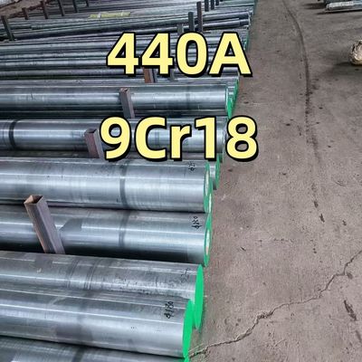SUS440A Karbon Tinggi Martensitic Stainless Steel Round Rod INOX 440A 95Cr18 DIN 1.4028 Bar Bulat