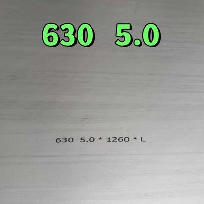 17-4PH SUS 630 Plat stainless steel yang digulung panas Ketebalan 1-30mm H1150 HRC40 Kekerasan
