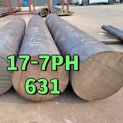 Batang Bulat Baja Tahan Karat SUS631 17-7PH Pengerasan Presipitasi Untuk Peralatan Kimia
