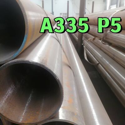 Pipa Baja Paduan Seamless 12” XXS ASTM A335 P5 1Cr5Mo T5 PE Pipa Baja Seamless Digunakan Untuk Boiler