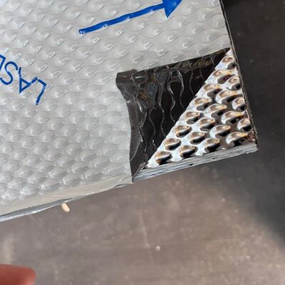 Lembaran Embossing Stainless Steel SUS304 Permukaan Cermin 0.8*1219*2438mm Tipe 6WL Dengan Film Laser