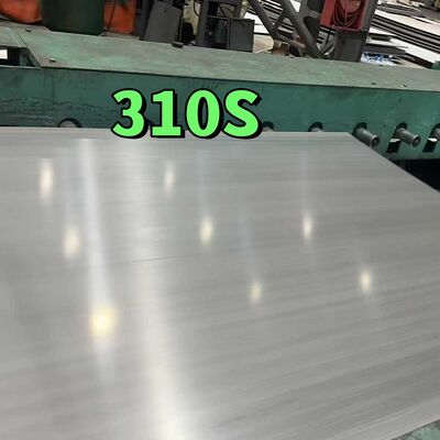 ASTM A240 Kelas 310S Plat stainless steel yang digulung panas, diremehkan dan dikupas 6*1250*2500mm