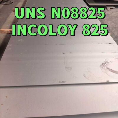 UNS N08825 (INCOLOY 825) DIN W. No. 2.4858 Plat baja paduan nikel 6*1500*6000mm