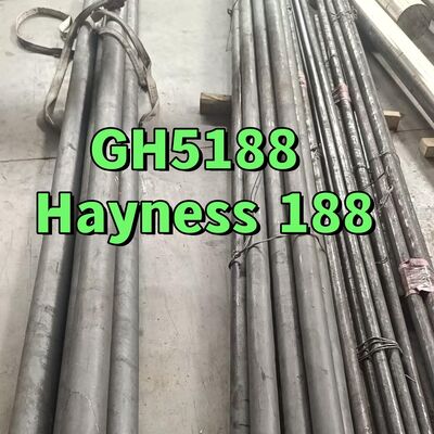GH5188 Cobalt-Based Alloy Round Bar HAYNES 188 Ø20 X 500mm Sertifikat inspeksi 3.1 EN 10204
