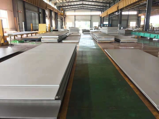 S31635 1.4571 316Ti Hot Rolled Steel Plate 3.0mm Tebal