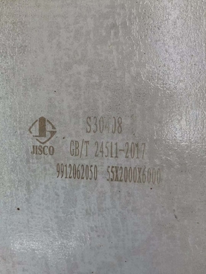 Hot Rolled s30408 ​​ASTM A240 AISI 304 Plat Stainless Steel ASTM A240 1800mm 2000mm Lebar Pemotongan Las
