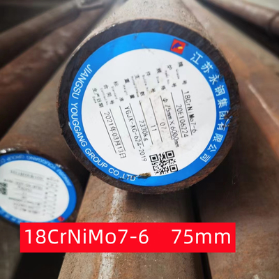 EN 10084 DIN1.6587 Baja paduan Bar bulat 17CrNiMo6 18crnimo7-6 Normalized Annealed quenched OD 200mm