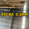 Stainless Steel 430 BA SS Coil Lembut Dan Cerah INOX 430 Stainless Steel Strip 0.5mm