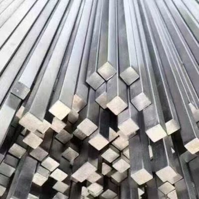 ASTM A269 Hairline 1.4301 TP304 Baja tahan karat Square Flat Bar 10*10 Ditarik Dingin