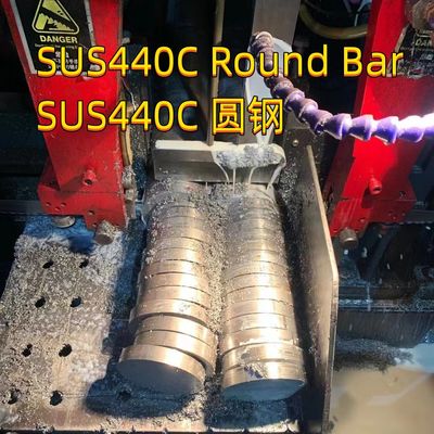 Paduan Dipoles 25mm UNS S44000 SUS 440C DIN1.4125 Batang Bulat Baja Tahan Karat