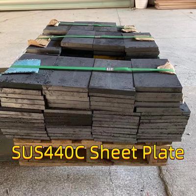 Lembaran Baja Tahan Karat SUS440C Martensitik Karbon Tinggi 9Cr18Mo