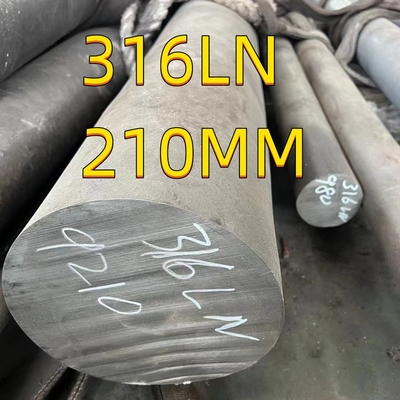 Ø120 X 3000 dalam 316LN ESR 1.4429 Baja tahan karat Bar Bulat SS316LN Rod Bulat Permukaan Hitam