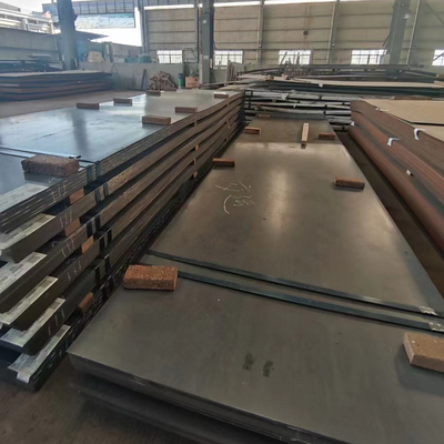 Plat baja corten yang digulung panas tahan cuaca Dimensi 1,5*6 Meter 1,5-10mm