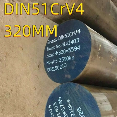 51CrV4 Spring Steel Round Bar 50CrV4 Gade 320mm Diameter 50HF Persyaratan