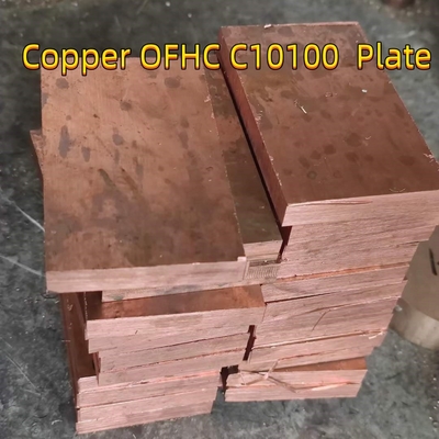 ASTM C10100 C11000 Lembar tembaga UNS C110-H02 2,5 Ketebalan 600*1500mm