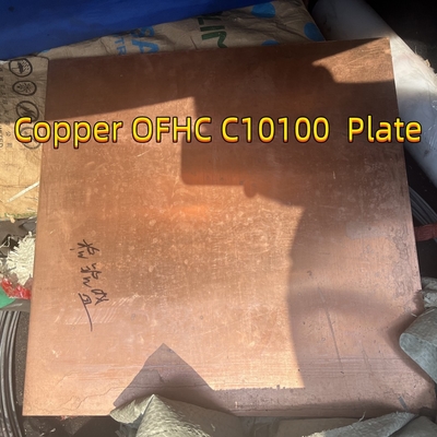 ASTM C10100 C11000 Lembar tembaga UNS C110-H02 2,5 Ketebalan 600*1500mm