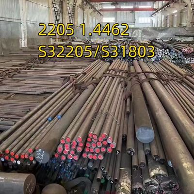 1.4462 2205 S31803 Batang Bulat Baja Tahan Karat Duplex