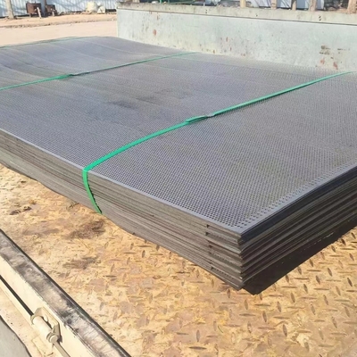310S 1.4845 Lembar stainless steel dengan lubang 1.0MM THK X HOLE Ø2MM X PITCH 3MM X L1219MM X 2438MM