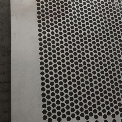 Lempeng berlubang Stainless Steel SUS316L 1.5MM THK X HOLE Ø2MM X PITCH 3MM X L1219MM X 2438MM