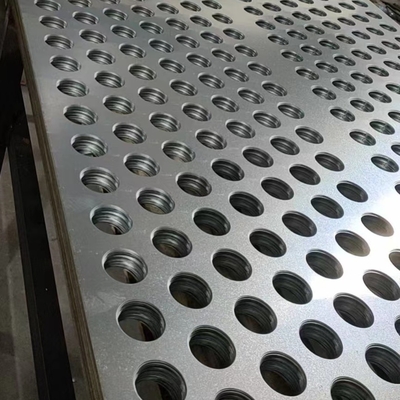 Lempeng berlubang Stainless Steel SUS316L 1.5MM THK X HOLE Ø2MM X PITCH 3MM X L1219MM X 2438MM