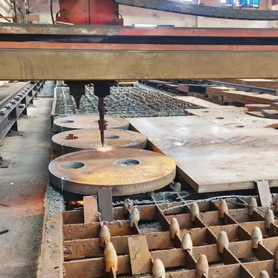 DIN EN10025-2 S355J2+N 1.0577 Granulator Lembar baja casing atas 12*1524*6096mm