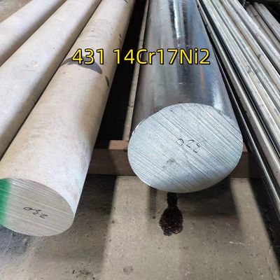 Hot Rolled SUS431 Rod Stainless Steel Round Bar Grade 14cr17ni2 Aisi 431 DIN1.4057 75mm Rod Hitam