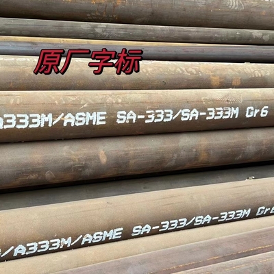 ASME SA333/SA333M GR6 Pipa Baja Tanpa Jahit ASTM A333 Gr6 Suhu Rendah